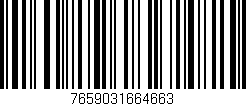 Código de barras (EAN, GTIN, SKU, ISBN): '7659031664663'