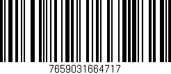 Código de barras (EAN, GTIN, SKU, ISBN): '7659031664717'
