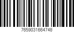 Código de barras (EAN, GTIN, SKU, ISBN): '7659031664748'