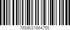 Código de barras (EAN, GTIN, SKU, ISBN): '7659031664755'