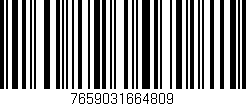 Código de barras (EAN, GTIN, SKU, ISBN): '7659031664809'