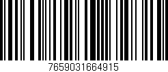 Código de barras (EAN, GTIN, SKU, ISBN): '7659031664915'