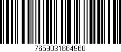 Código de barras (EAN, GTIN, SKU, ISBN): '7659031664960'