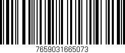 Código de barras (EAN, GTIN, SKU, ISBN): '7659031665073'