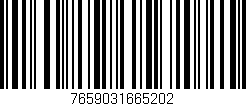 Código de barras (EAN, GTIN, SKU, ISBN): '7659031665202'
