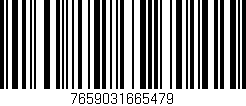 Código de barras (EAN, GTIN, SKU, ISBN): '7659031665479'