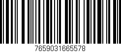Código de barras (EAN, GTIN, SKU, ISBN): '7659031665578'