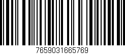 Código de barras (EAN, GTIN, SKU, ISBN): '7659031665769'