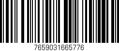 Código de barras (EAN, GTIN, SKU, ISBN): '7659031665776'