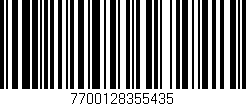 Código de barras (EAN, GTIN, SKU, ISBN): '7700128355435'