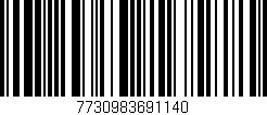 Código de barras (EAN, GTIN, SKU, ISBN): '7730983691140'