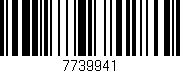 Código de barras (EAN, GTIN, SKU, ISBN): '7739941'