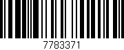 Código de barras (EAN, GTIN, SKU, ISBN): '7783371'