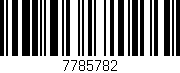 Código de barras (EAN, GTIN, SKU, ISBN): '7785782'