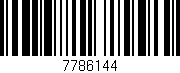 Código de barras (EAN, GTIN, SKU, ISBN): '7786144'