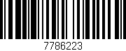 Código de barras (EAN, GTIN, SKU, ISBN): '7786223'