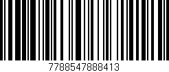 Código de barras (EAN, GTIN, SKU, ISBN): '7788547888413'