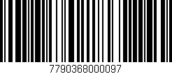 Código de barras (EAN, GTIN, SKU, ISBN): '7790368000097'
