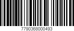 Código de barras (EAN, GTIN, SKU, ISBN): '7790368000493'