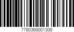 Código de barras (EAN, GTIN, SKU, ISBN): '7790368001308'