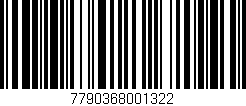Código de barras (EAN, GTIN, SKU, ISBN): '7790368001322'