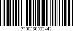 Código de barras (EAN, GTIN, SKU, ISBN): '7790368002442'