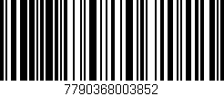 Código de barras (EAN, GTIN, SKU, ISBN): '7790368003852'