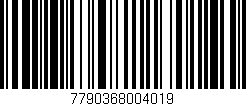 Código de barras (EAN, GTIN, SKU, ISBN): '7790368004019'
