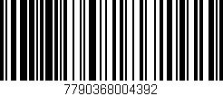 Código de barras (EAN, GTIN, SKU, ISBN): '7790368004392'