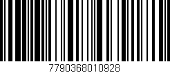 Código de barras (EAN, GTIN, SKU, ISBN): '7790368010928'