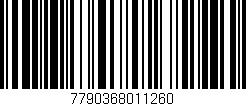 Código de barras (EAN, GTIN, SKU, ISBN): '7790368011260'