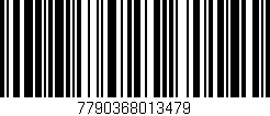 Código de barras (EAN, GTIN, SKU, ISBN): '7790368013479'