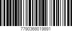 Código de barras (EAN, GTIN, SKU, ISBN): '7790368019891'