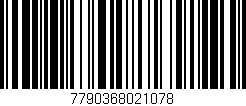 Código de barras (EAN, GTIN, SKU, ISBN): '7790368021078'