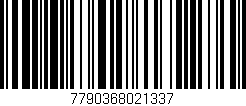 Código de barras (EAN, GTIN, SKU, ISBN): '7790368021337'