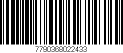 Código de barras (EAN, GTIN, SKU, ISBN): '7790368022433'