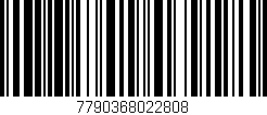 Código de barras (EAN, GTIN, SKU, ISBN): '7790368022808'