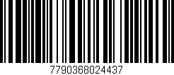 Código de barras (EAN, GTIN, SKU, ISBN): '7790368024437'