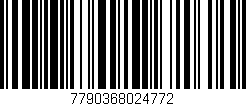 Código de barras (EAN, GTIN, SKU, ISBN): '7790368024772'