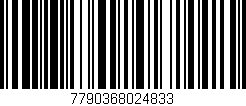 Código de barras (EAN, GTIN, SKU, ISBN): '7790368024833'