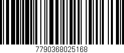 Código de barras (EAN, GTIN, SKU, ISBN): '7790368025168'