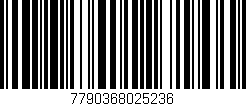 Código de barras (EAN, GTIN, SKU, ISBN): '7790368025236'