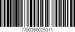Código de barras (EAN, GTIN, SKU, ISBN): '7790368025311'