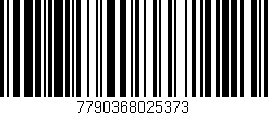 Código de barras (EAN, GTIN, SKU, ISBN): '7790368025373'