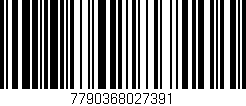 Código de barras (EAN, GTIN, SKU, ISBN): '7790368027391'
