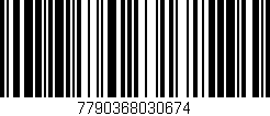 Código de barras (EAN, GTIN, SKU, ISBN): '7790368030674'