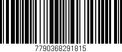 Código de barras (EAN, GTIN, SKU, ISBN): '7790368291815'