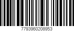 Código de barras (EAN, GTIN, SKU, ISBN): '7793960208953'