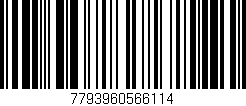 Código de barras (EAN, GTIN, SKU, ISBN): '7793960566114'