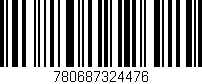 Código de barras (EAN, GTIN, SKU, ISBN): '780687324476'